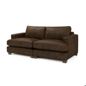 Lounge Company Lola 3 Seater Sofa - Leather